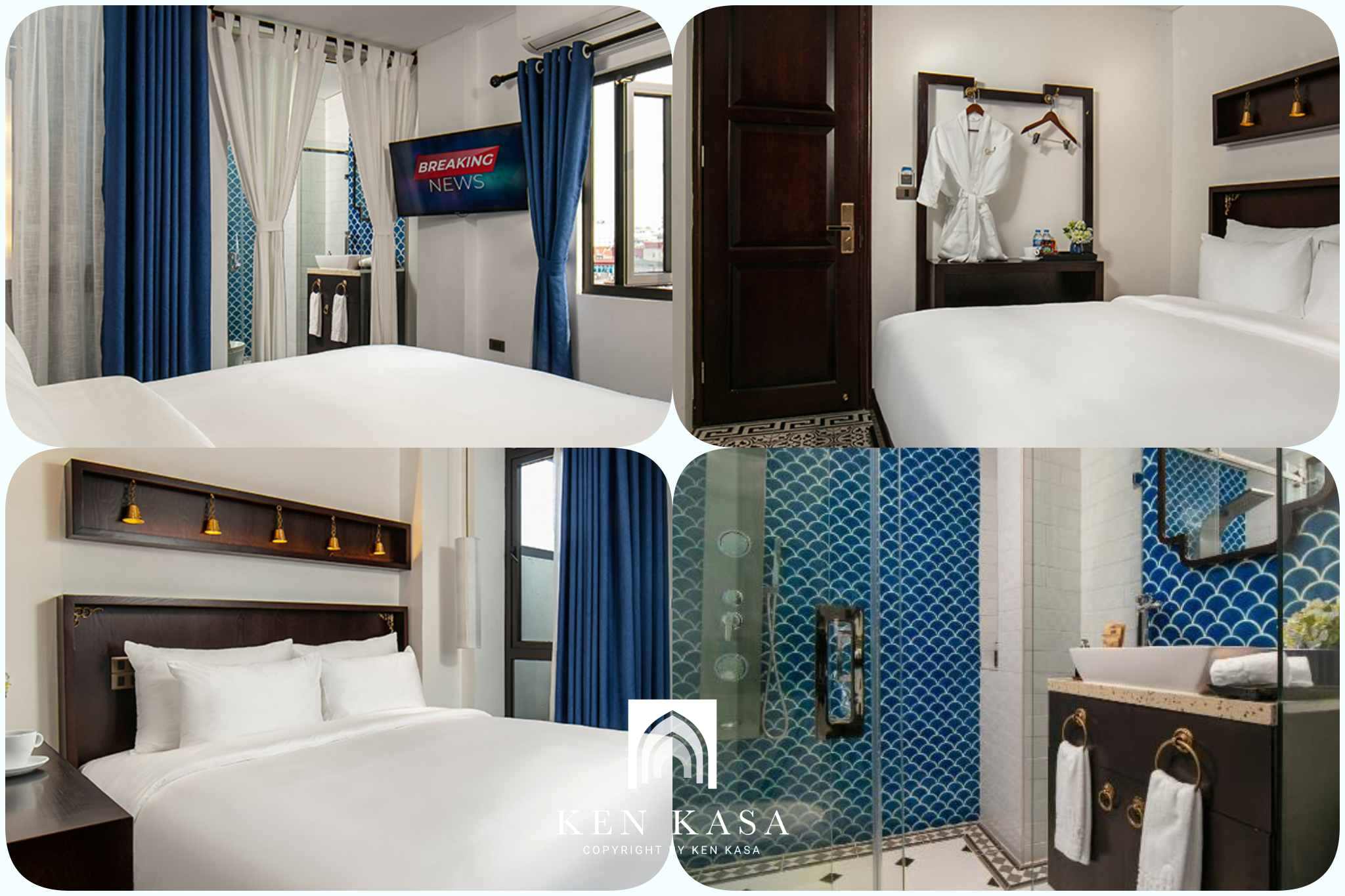 Không gian phòng deluxe tại Carillon Boutique Hanoi Hotel 